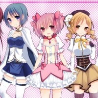 Mahou Shoujo Madoka Magica girls