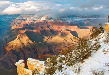 The Grand Canyon - astonishing, famous, nature, canyon