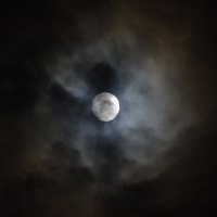 Moon and Clouds