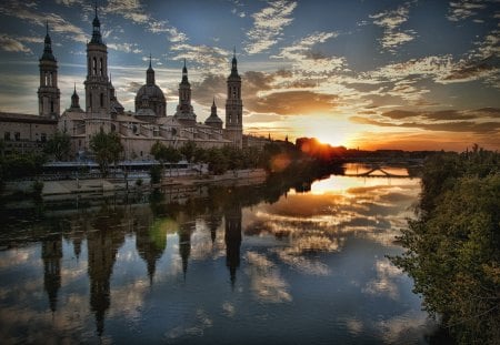 *** ZARAGOZA - Spain *** - city, architecture, sky, beatiful