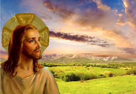 Jesus - christ, jesus, lord, landscape, god