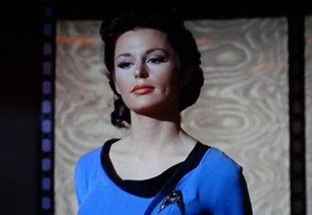 Marianna Hill as Dr. Helen Noel - star trek, marianna hill, dagger of the mind, helen noel