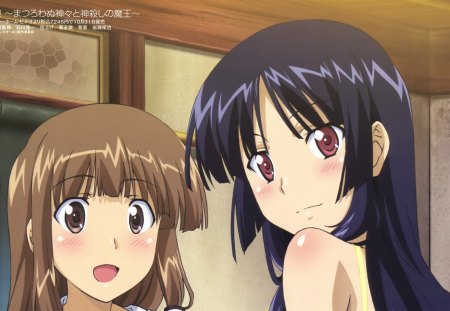 Anime - cute, anime, blush, 2 girls