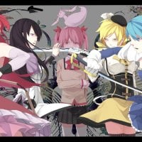 Mahou Shoujo Madoka Magica girls