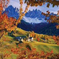 Autumn in mountains