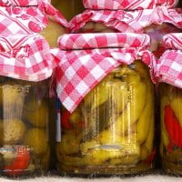 *** Vegetables in jars ***