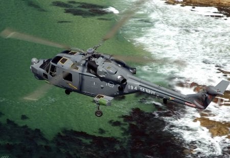 BAe Westland Super Lynx 300. - south africa, westland, naval aviation, san, bae, navy, super lynx