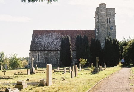 Country Church - countryside, churches, parishes, religious