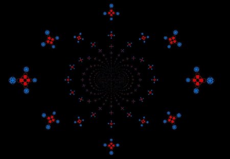 Kaleidoscope 5 - simmetry, shape, kaleidoscope, mirror, texture