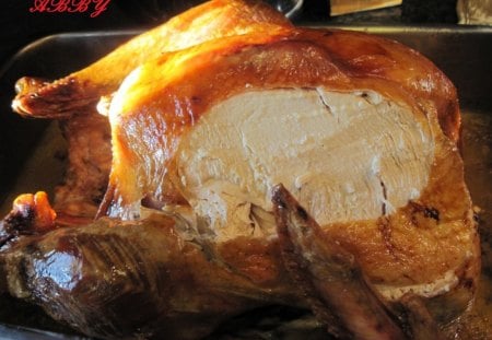 Turkey for Thanksgiving day - white, meat, brown, cooking, photography, food, turkey