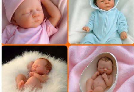 MARZIPAN BABIES #2 - sweet, cute, tiny, babies