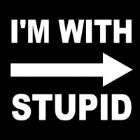 i'm with stupid