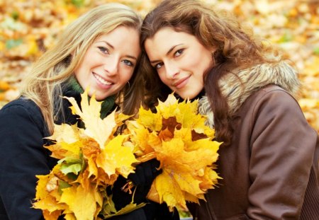 Beautiful Autumn - people, beautiful, sexy, models, autumn