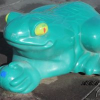 Giant green frog