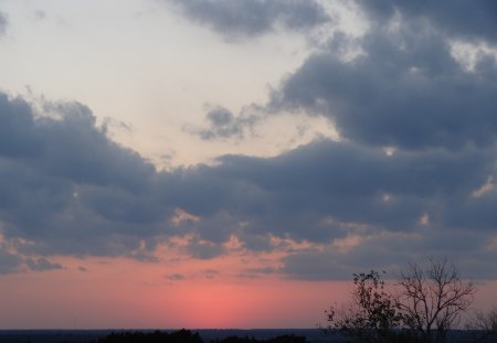 After The Sun Has Gone Down - sky, dusk, sunset, clouds