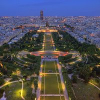 Beautiful Panorama of Paris