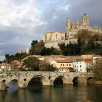 cathedral saint nazaire roussillon france