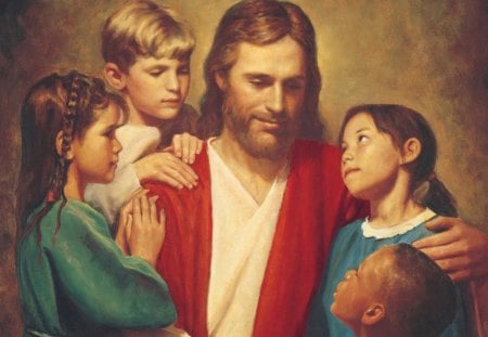 christandchildrenfromaroundtheworld_1024x768.jpg - christ, mormon, jesus, lds