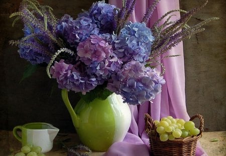 *** Hydrangeas ... so beautiful ... *** - kwiaty, natura, hortensje, urocze