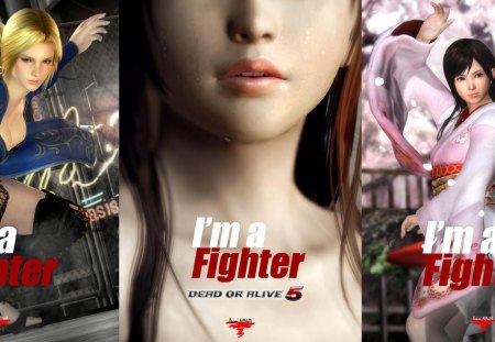 Helena, Kasumi, Kokoro - girls, helena, kasumi, fighter, females, trio, dead or alive, games, helena douglas, doa, anime, kokoro, video games