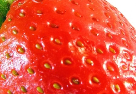 Strawberry - Closeup - fruit, strawberry, closeup