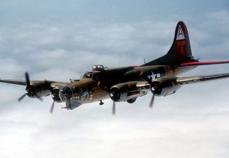 Untitled Wallpaper - boeing b17g 8th airforce 1943, vehicles aviation