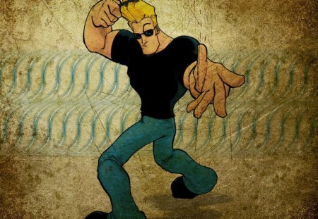 Johnny_Bravo - johnny, cartoon, network, bravo, asjath, praveen, hero, abinandan