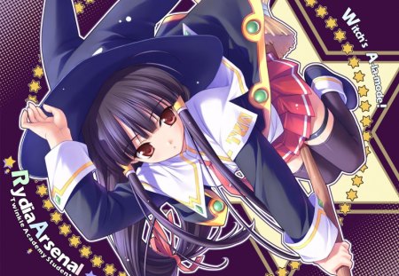 Witch - witch, halloween, anime, anime girl