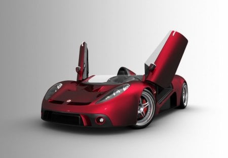 Barchetta Prototype  - cars, barchetta, red