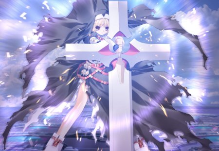 Sister Hells Expiatio - ala gladius, windland, priecia, hyaweh, sister hell, expiatio, crossing sword, anime, prism ark