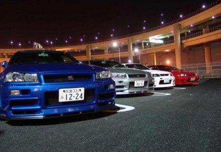 Nissan Skyline  - tuning, skyline, car, nissan