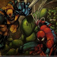 Spidy,wolverine and hulk