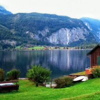 Lakeshore houses