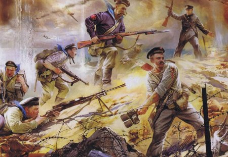 BATTLE FROM ODESSA - battle, soldiers, ww2, russian