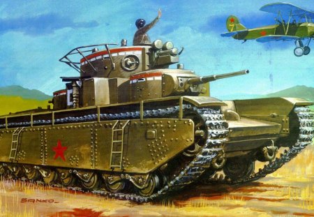 T 35 TANK - russian, t35, ww2, tank