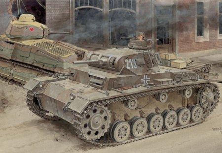 PZKFV III - tank, france, ww2, pzkfv