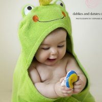 Baby in Frog Costume