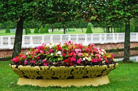 Bowl of Flowers - flowers, nice, design, bowl