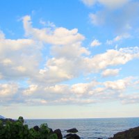 Beautiful white clouds