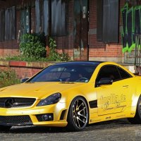 Mercedes Benz SL 55 Liquid Gold