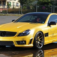 Mercedes Benz SL 55 Liquid Gold