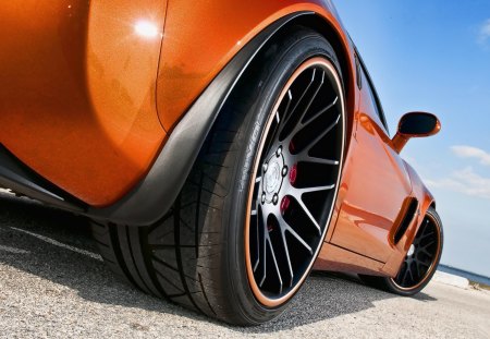 Car - beauty car, nice angle, car, red