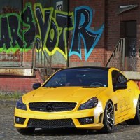 Mercedes Benz SL 55 Liquid Gold