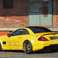 Mercedes Benz SL 55 Liquid Gold