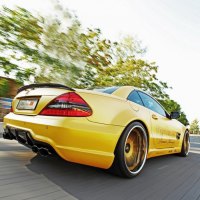 Mercedes Benz SL 55 Liquid Gold