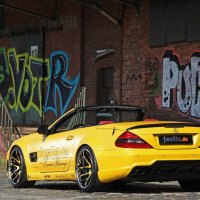 Mercedes Benz SL 55 Liquid Gold