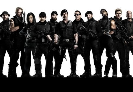 Expendables 2 - action, 2, expendables, movie