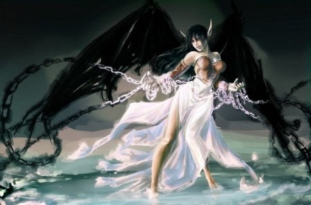 League-of-Legends - of, chained, angel, league, legends