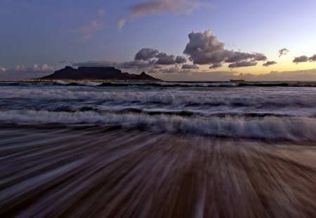 Beautiful Beach - clouds, blue, beach, beautiful, ocean, sky