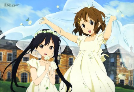 Azu-Nyan and Yui - yui, azu-nyan, htt, k-on, nyan